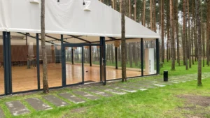 Realizacja konstrukcja na wesele impreze Energodesign w Kaliszu
